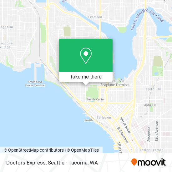 Mapa de Doctors Express
