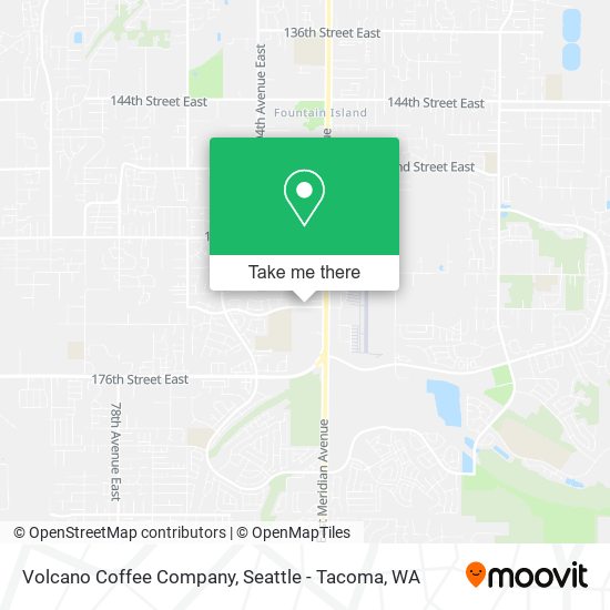 Volcano Coffee Company map