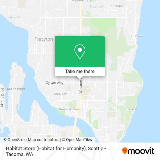 Mapa de Habitat Store (Habitat for Humanity)