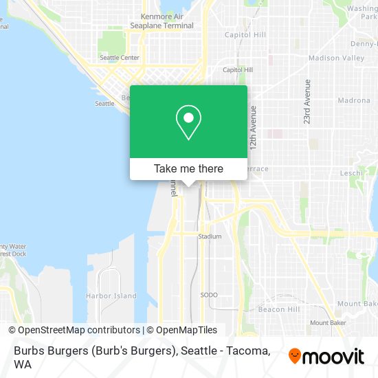 Mapa de Burbs Burgers (Burb's Burgers)