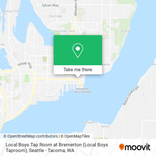 Local Boys Tap Room at Bremerton (Local Boys Taproom) map