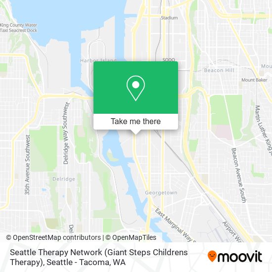 Mapa de Seattle Therapy Network (Giant Steps Childrens Therapy)