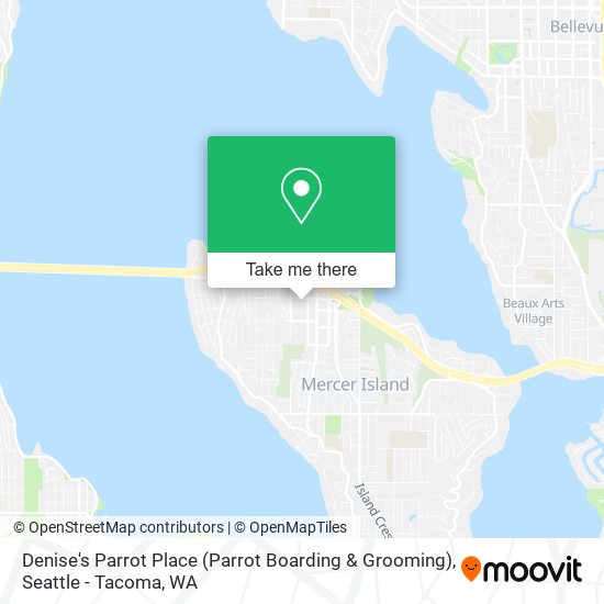 Mapa de Denise's Parrot Place (Parrot Boarding & Grooming)