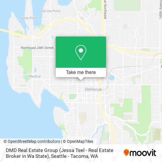 Mapa de DMD Real Estate Group (Jessa Teel - Real Estate Broker in Wa State)