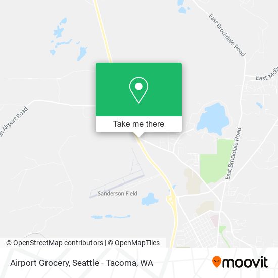 Airport Grocery map