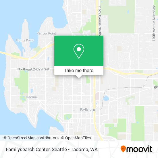 Familysearch Center map