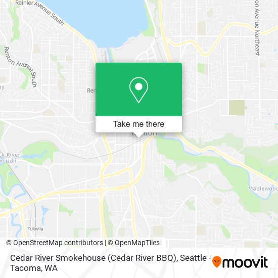 Cedar River Smokehouse (Cedar River BBQ) map