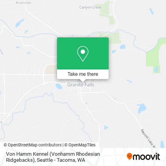 Von Hamm Kennel (Vonhamm Rhodesian Ridgebacks) map