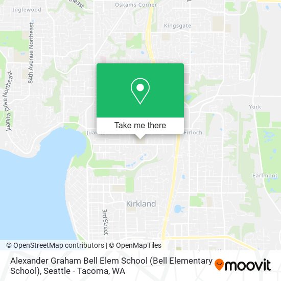 Mapa de Alexander Graham Bell Elem School (Bell Elementary School)
