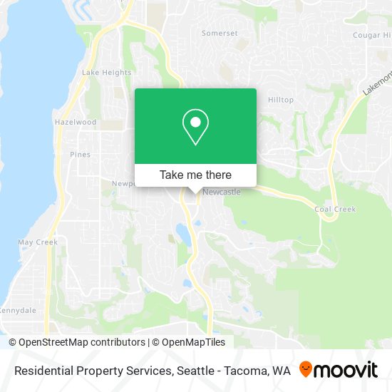 Residential Property Services map