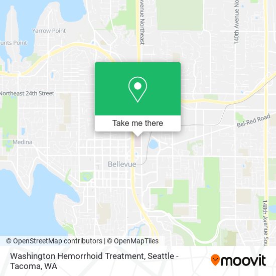 Mapa de Washington Hemorrhoid Treatment