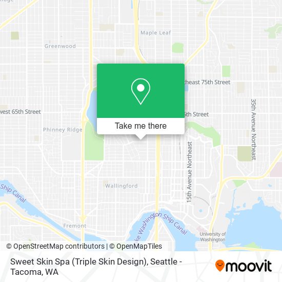 Sweet Skin Spa (Triple Skin Design) map