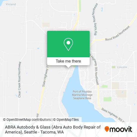 ABRA Autobody & Glass (Abra Auto Body Repair of America) map