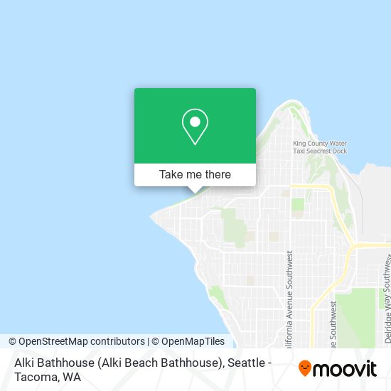 Alki Bathhouse (Alki Beach Bathhouse) map