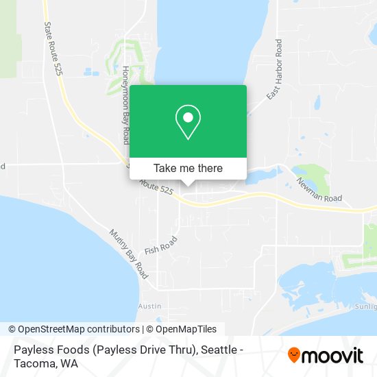 Mapa de Payless Foods (Payless Drive Thru)