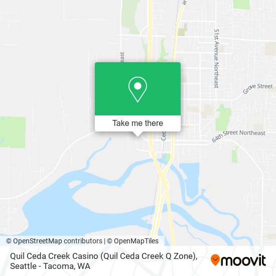 Quil Ceda Creek Casino (Quil Ceda Creek Q Zone) map