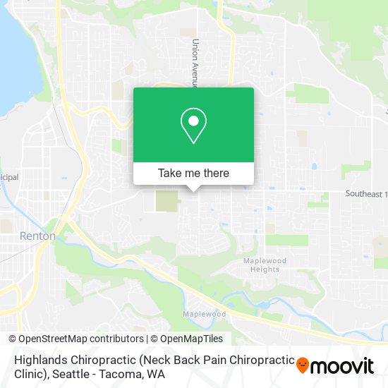 Highlands Chiropractic (Neck Back Pain Chiropractic Clinic) map
