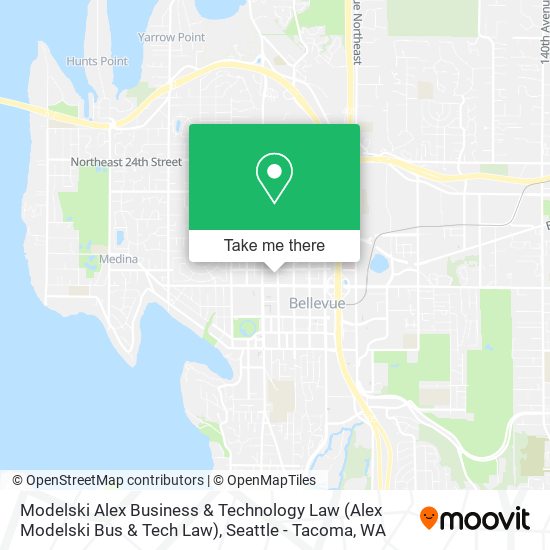 Mapa de Modelski Alex Business & Technology Law (Alex Modelski Bus & Tech Law)