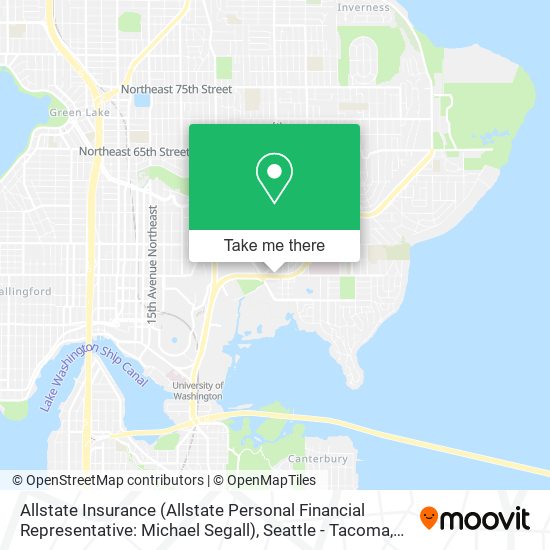 Mapa de Allstate Insurance (Allstate Personal Financial Representative: Michael Segall)