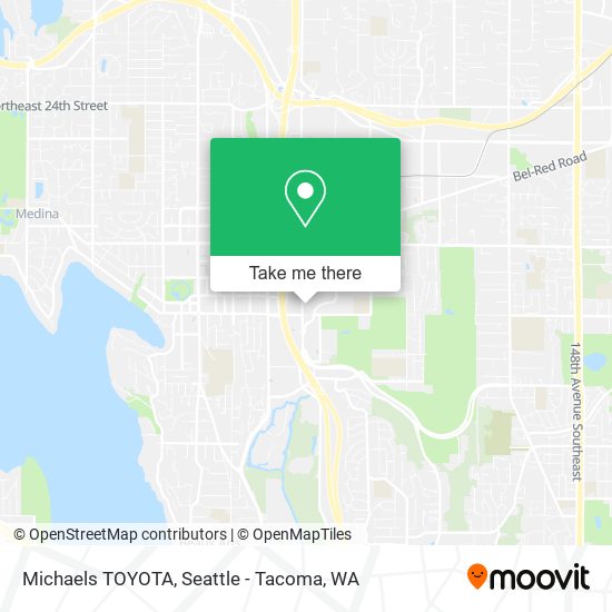 Michaels TOYOTA map