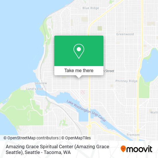 Amazing Grace Spiritual Center (Amazing Grace Seattle) map