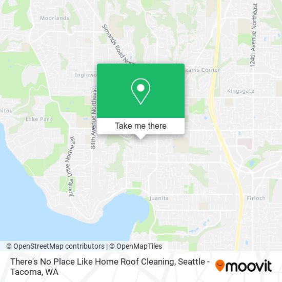 Mapa de There's No Place Like Home Roof Cleaning