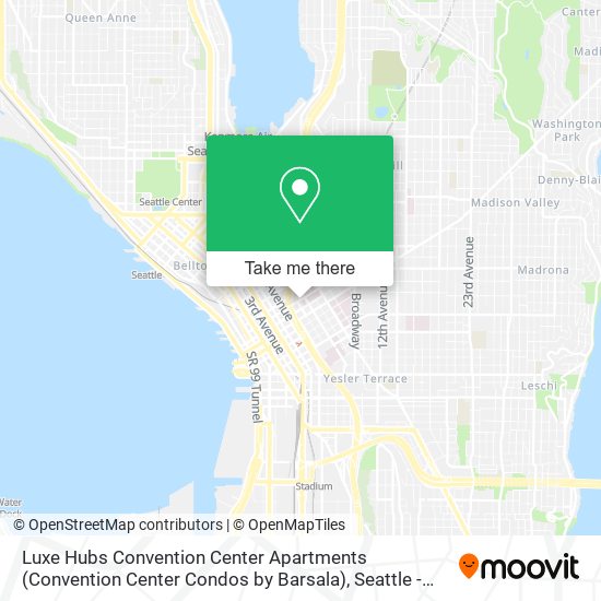 Luxe Hubs Convention Center Apartments (Convention Center Condos by Barsala) map