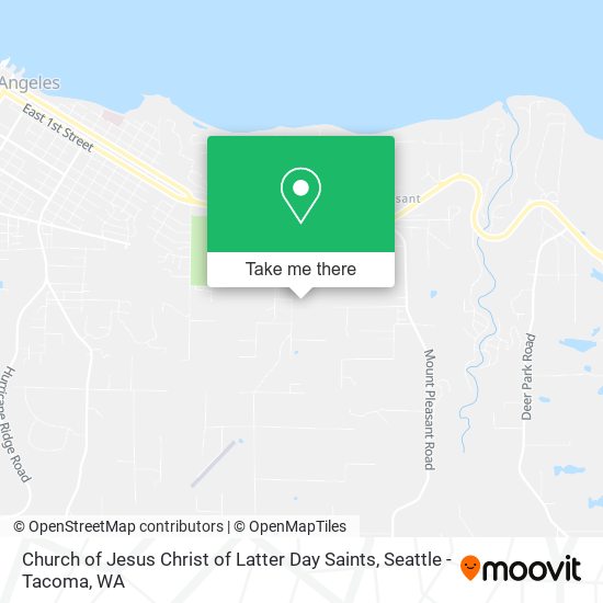 Church of Jesus Christ of Latter Day Saints map