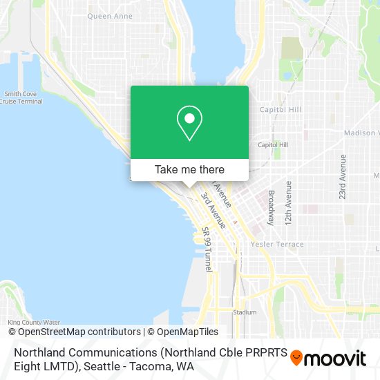 Northland Communications (Northland Cble PRPRTS Eight LMTD) map