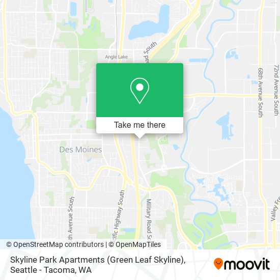 Skyline Park Apartments (Green Leaf Skyline) map