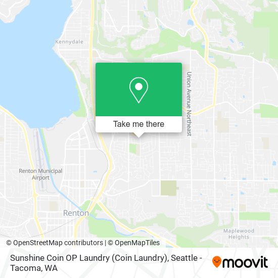 Sunshine Coin OP Laundry (Coin Laundry) map