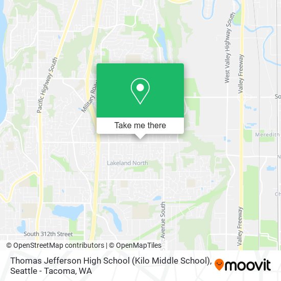 Thomas Jefferson High School (Kilo Middle School) map