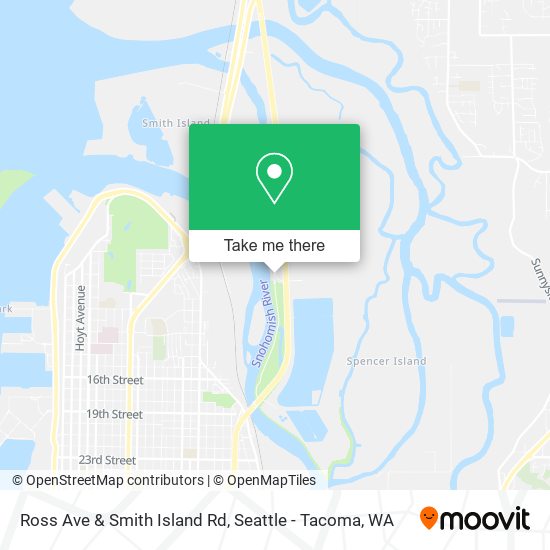 Mapa de Ross Ave & Smith Island Rd