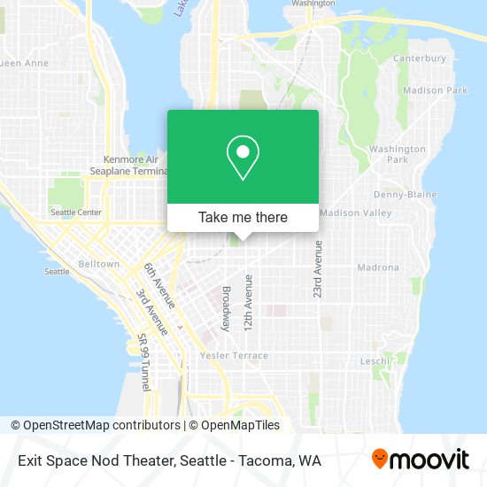 Mapa de Exit Space Nod Theater