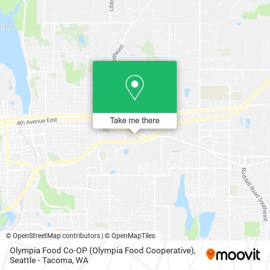 Olympia Food Co-OP (Olympia Food Cooperative) map
