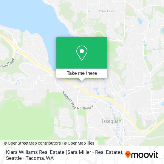 Kiara Williams Real Estate (Sara Miller - Real Estate) map