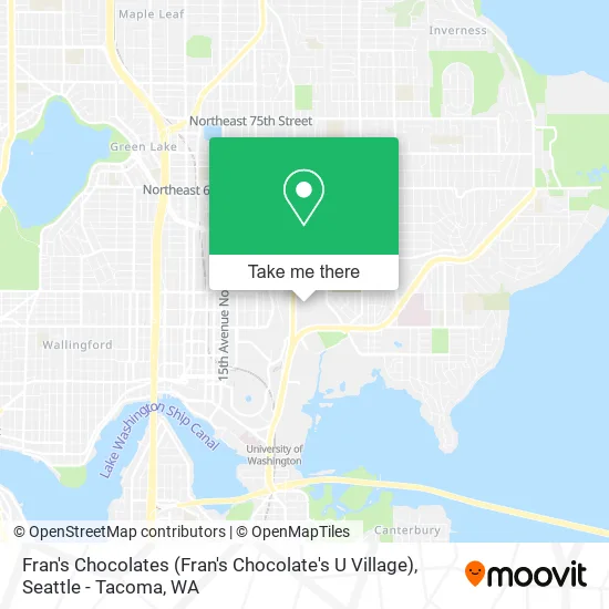 Fran's Chocolates (Fran's Chocolate's U Village) map