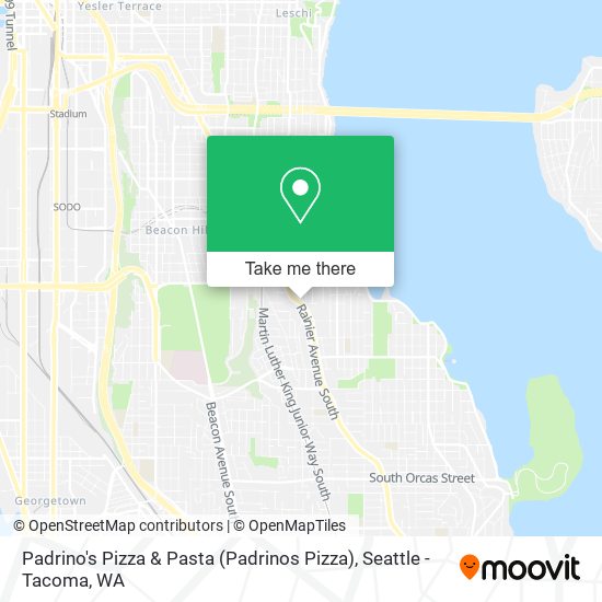 Padrino's Pizza & Pasta (Padrinos Pizza) map