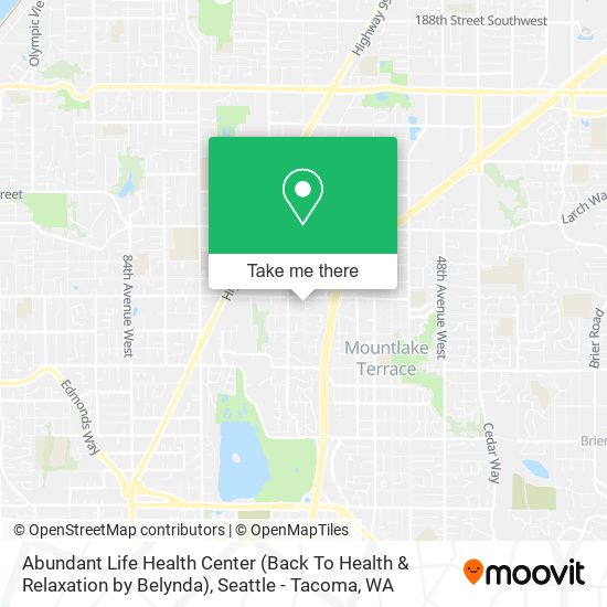 Mapa de Abundant Life Health Center (Back To Health & Relaxation by Belynda)