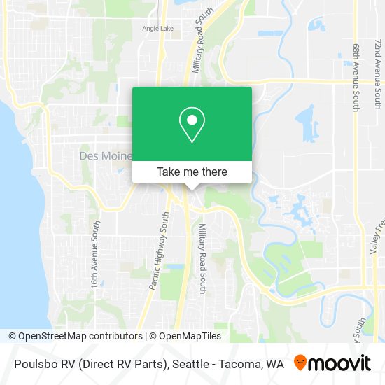 Poulsbo RV (Direct RV Parts) map