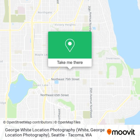 George White Location Photography map