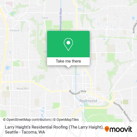Mapa de Larry Haight's Residential Roofing (The Larry Haight)
