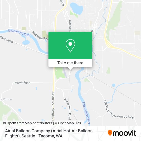 Airial Balloon Company (Airial Hot Air Balloon Flights) map