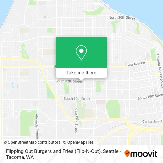 Mapa de Flipping Out Burgers and Fries (Flip-N-Out)