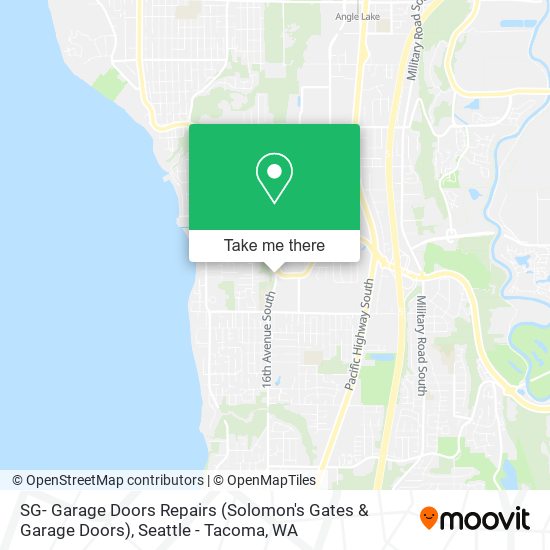 SG- Garage Doors Repairs (Solomon's Gates & Garage Doors) map