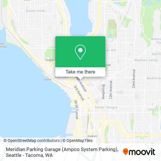 Meridian Parking Garage (Ampco System Parking) map