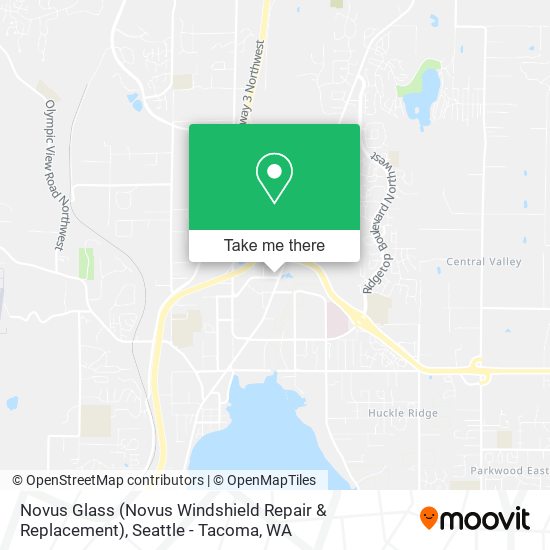 Mapa de Novus Glass (Novus Windshield Repair & Replacement)