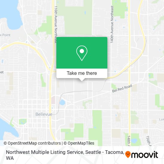 Mapa de Northwest Multiple Listing Service