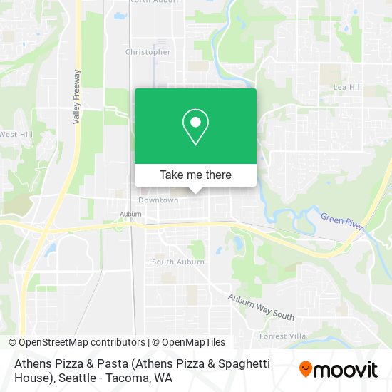 Mapa de Athens Pizza & Pasta (Athens Pizza & Spaghetti House)