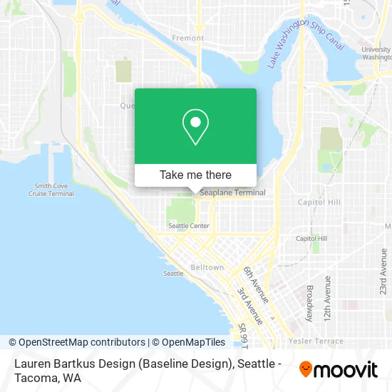 Mapa de Lauren Bartkus Design (Baseline Design)